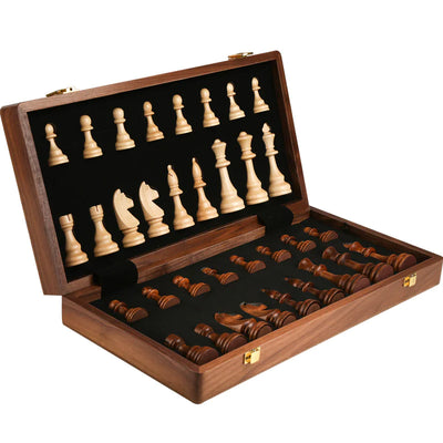 Large Children's Wooden Folding Chess Set